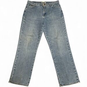 Lee Women's Straight Leg Jeans in Classic Blue Size 12    SKU24